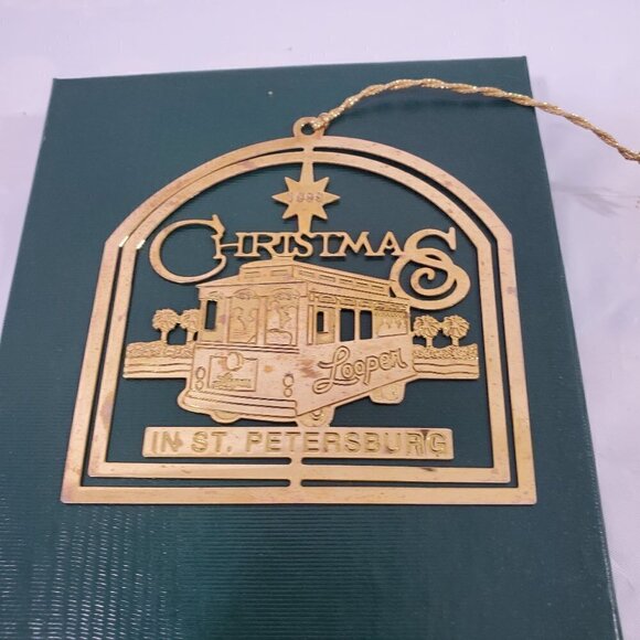 Christmas IN ST. PETERSBURG Florida Ornament - Picture 1 of 11